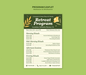 瑜伽活动项目时间表ps素材